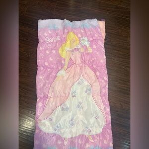 Vintage Barbie sleeping bag